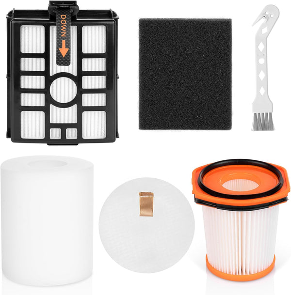 WS642AE Filters for Shark WANDVAC System, Cordless Stick Vacuum with HEPA Empty Base Cleaner
