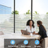 Viseeko Frosted Glass Window Privacy Film, Window Cling for Day and Night Privacy, Heat Blocking Decorative Window Film