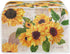 Sunflowers Toaster Covers for Most 2 Standard Toasters, Lightweight Dust Proof Covers with Top Hook for Easy Storage