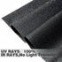 Static Cling Total Blackout Window Film, 100% UV Blocking Black Opaque Privacy Window Tint (17.7x78.7 inches)