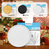 Turntable Vanity Tray 10 Inch for Perfume, Bamboo Kitchen Sink Countertop Organizer for Glass, Sponge, Soap Storage