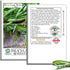 50+ Packet, Blue Lake Bush Green Bean Seeds, Heirloom Seeds Per Non GMO Seeds, (Isla's Garden Seeds), Botanical Name: