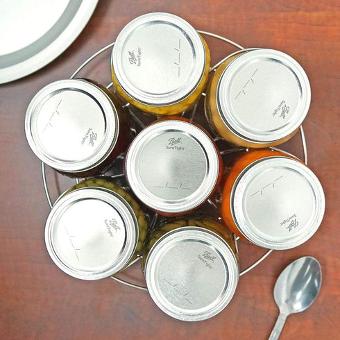 Southern Homewares Canning Rack for Pressure Cooker, 2-Pack Reversible Stacking System for Mason Jars