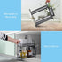 LEMIKKLE Bathroom Countertop Organizer, Bedroom Organizer, Kitchen Spice Rack Shelf with Small Basket (Black)