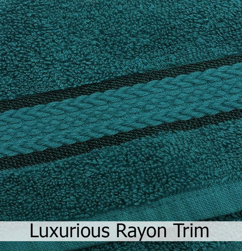 6 Set 2 2 2 580 -100% COTTON CRAFT Ultra Soft Piece Towel - Large Bath Towels, Hand Towels, Washcloths - Absorbent GSM