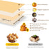 ANKEWY 17x13 Inch, 2 Packs Beeswax Bread Bags for Sourdough & Homemade Bread XL Reusable Bags for Homemade Bread