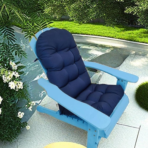 Gfgift Cushion,44inch Waterproof Adirondack Chair Rocking Chair Cushion,High Back Patio Cushions Indoor and Outdoor