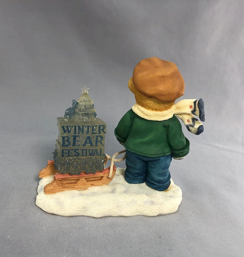 Cherished Teddies James - Going My Way for the Holidays, 269786