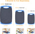 Large-Small Cutting Board Set of 3 - Dishwasher Safe, Juice Groove, Easy Grip Handle, Non-Slip Rubber