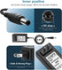 19V AC DC Charger Power Cord for Eufy RoboVac 11S 12 15C 25C 30C 35C, Compatible with Various Robot Vacuums