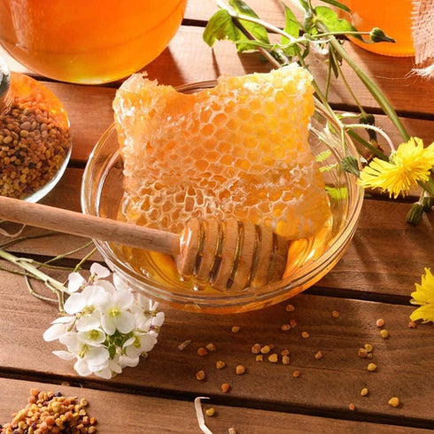 4 Pcs Wooden Honey Mixing Stirrer Sticks, 6.3 Inches Honey Dipper for Collecting and Dispensing Jam