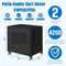 80-100 34L 20W X32H inch SIRUITON Patio Cooler Cart Cover, Fits for Most Quart Rolling Cooler Cart Cover, Waterproof