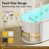 20 lbs Rice Dispenser | Large Rice Storage Container for Kitchen&Pantry - Space-saving, Moisture & Pest-proof, BPA-Free