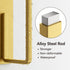 Heavy-Duty Magnetic Paper Towel Holder Fits Jumbo Rolls, Gold, Suitable for Kitchens, RVs, Washing Machines, BBQ Carts