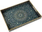 Plastic Serving Tray with Handles,Large Ottoman Tray for Living Room,Large Rectangle Trays