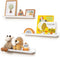Picture Ledge Shelf for Wall, 24 inches Solid Pine Wood Nursery Book
