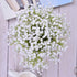 10Pcs 30 Bunches White Babys Breath Artificial Flowers - Real Touch Fake Gypsophila for Wedding Decor