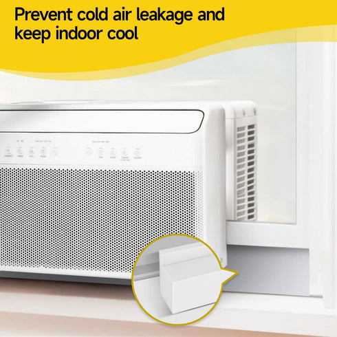 Foam Block for Midea U Shaped Window Air Conditioner - Window Seal Kit to Prevent Cold & Hot Air Leakage