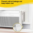 Foam Block for Midea U Shaped Window Air Conditioner - Window Seal Kit to Prevent Cold & Hot Air Leakage