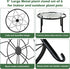 DEELF OUTLET 6-pack 9" Large Metal Plant Stands Indoor Outdoor Rustproof Iron Potted Plant Holder Heavy-duty Round