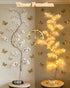 7.9FT GOESWELL Cherry Blossom Tree Lights for Wall: Lighted Garland for Room and Home Decor - Plug or Battery Operated