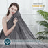Elegear Cooling Comforter Twin, Absorbs Body Heat, Japanese Arc-Chill 3.0 Fabric, Hypo-Allergenic, Gray