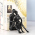 Xruibrave Gift for Wedding Anniversary | Romantic Reading Couple Bookshelf Dcor | Couple