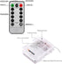 WERTIOO 33ft Battery Operated String Lights with 100 LEDs Globe, Remote Control, 8 Modes, Timer, Indoor/Outdoor (White)