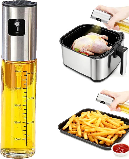 Olive Oil Sprayer, 3.5oz/100ml Oil Sprayer for Cooking, Oil Sprayer for Air