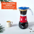6 3 IMUSA Puerto Rico Boricua Flag Espresso Maker Cup or Cup | Limited Edition Moka Pot Coffee Maker | Cast Aluminum