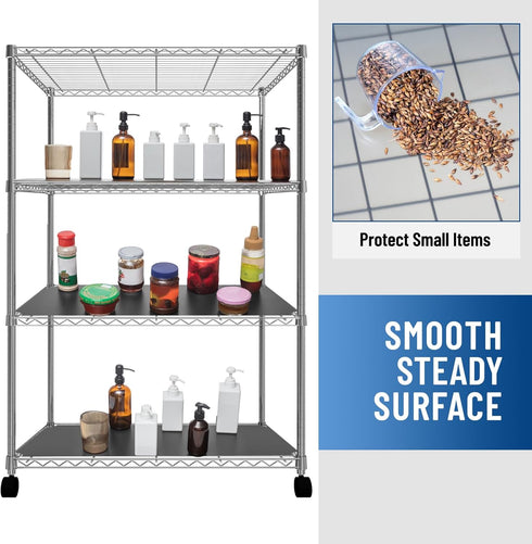 Set 10 11.8 16.6 Inch Packed Frienda of Wire Shelf Liner x Heavy Duty Shelf Liners Flat for Wire Shelving, Waterproof