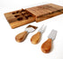 3 Let's Make Memories Personalized Cheese Board - Wood and Marble - for Weddings - for Newlyweds - for Entertaining