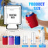CHENGU 100 Pack Blank Can Cooler Sleeves Neoprene Insulated Beer Sleeves for Can Cooler Sleeves Sublimation Sleeves