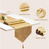 BALCONY & FALCON Table Runner with Tassels - Machine Washable Luxury Home Decorative Dresser Scarves, 14 x 118 inch,