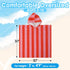 MONOBLANKS 30" 30" 3-10 Swimming, Striped Hooded Towels for Kids, x Soft Absorbent Beach Poncho Towel for Years Boys
