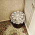 Laivigo New Handmade Crochet Cotton Lace Round Table Cloth Doilies, 24 Inch, Beige