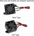 PTC Air Heater Mini Fan Heater 110V, Thermistor Heater with Constant Temperature Insulation (24V/350W)