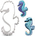 LILIAO Seahorse Cookie Cutter - 2.5 x 4.4 inches - Made of Stainless Steel
