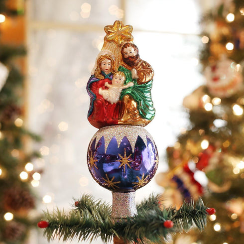 Old World Christmas Ornaments - Spiritual Gifts Glass Blown Ornaments for Christmas Tree
