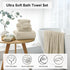 8 Set-2 Sheets,2 Towels,4 Washcloths-600GSM Piece Large Camel Family Bath Towel Oversized Bath Towel Hand Soft Highly