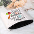 POFULL Gift for Cafeteria Worker - Feeding Bellies Filling Hearts Cosmetic Bag, Lunch Lady Gift (Feeding Bellies bag)