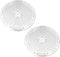 MY MIRONEY Heavy Duty Lazy Susan Turntable Organizer 7" Clear Acrylic Rotating