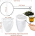 RAINFLOW 3 Fine Mesh Strainer Bags - Reusable Cheese Cloth Bags with Stainless Steel Handle for Straining, Coffee