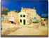 OKRA Van Gogh Wall Art, Yellow House Poster, Impressionist Fine Art Home Decor Unframed (12x16in)