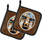 Caroline's Treasures 7286PTHD Go Team Corgi Pembroke Pot Holders, Kitchen Heat Resistant, 7 1/2 x 7 1/2