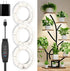 3 Head White Halo Angel Ring Ceiling LED Plant Growth Lights for