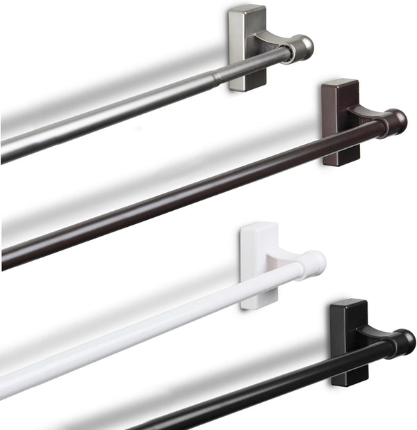 Rod Desyne 7/16 inch Magnetic Rod Adjustable 28-48 inch - Black