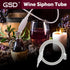 GSD 2M/6.6FT Wine Siphon Tube Hose Pump for Beer Making and Brewing