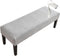 FUANGUI Waterproof Bench Cover, Stretch Jacquard Dining Bench Cover for bedrooms, Living