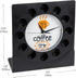 Mind Reader Single Serve Coffee Pod Clock, 12 Pod Capacity, Black Countertop or Wall Mount, 12.5" L x 4.25" W x 12.25" H